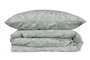 L'essentiel linge de maison Pure - Water Green Juego de Funda de Edredón Doble